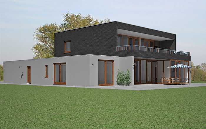 Architektur - Wohnungsbau - Einfamilienhaus